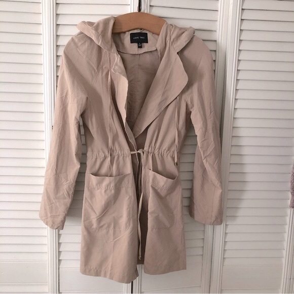 Love Tree Jackets & Blazers - Love Tree | Lightweight Hooded Anorak